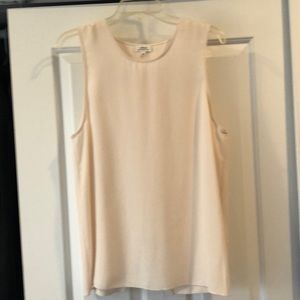 Aritzia Wilfred cream shell